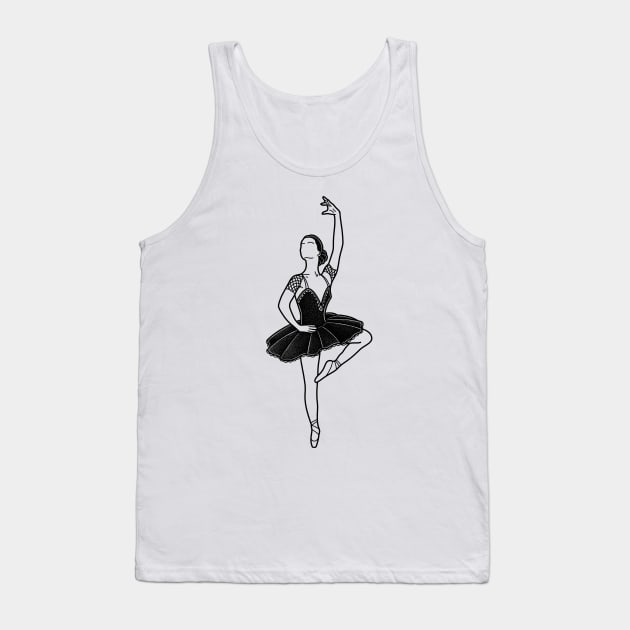 Ballerina Tank Top by Sadhakaya